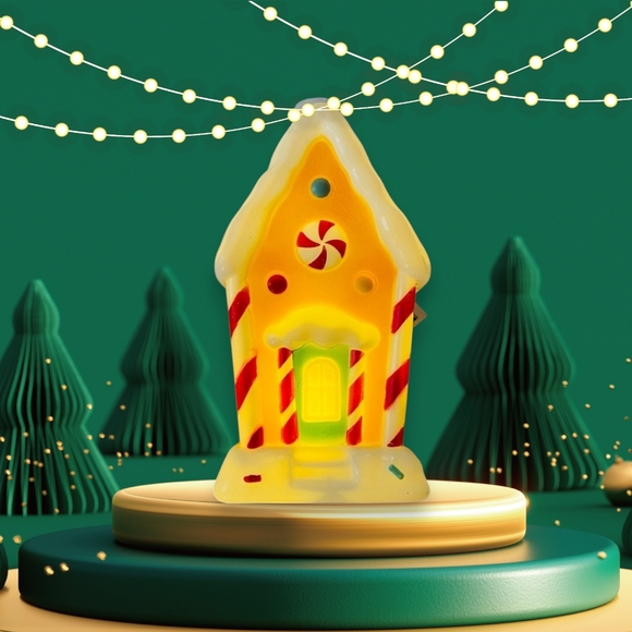 New Target Gingerbread House Light-Up Blow mold Decoration - Picture 1 of 4